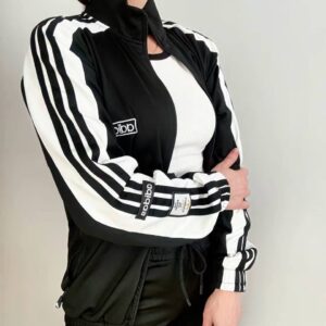 Damski komplet sportowy Urban Stripe Black