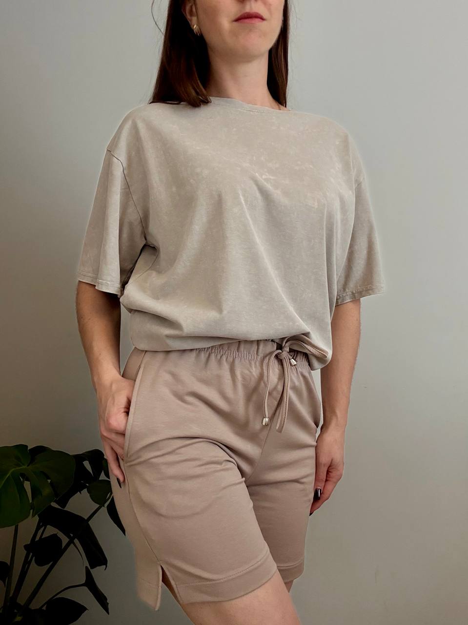 Damskie szorty letnie casual z wysokim stanem i rozcięciami - Зображення 3